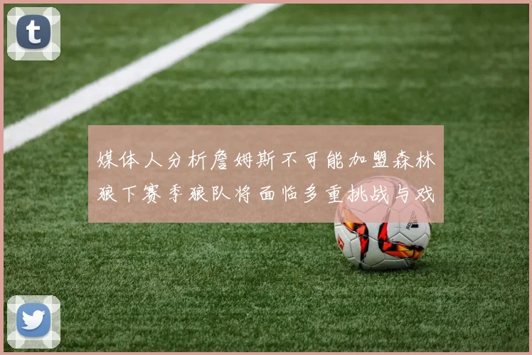 媒体人分析詹姆斯不可能加盟森林狼下赛季狼队将面临多重挑战与戏剧性事件